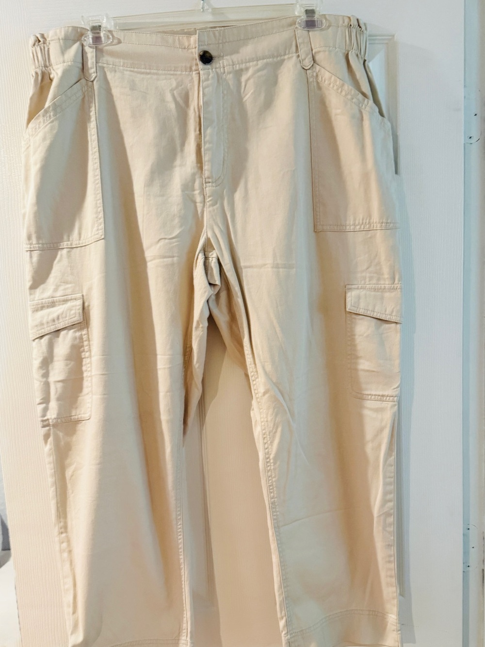 Old Navy Beige Cargo Trousers